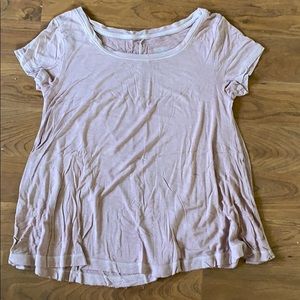 Light pink flowey shirt